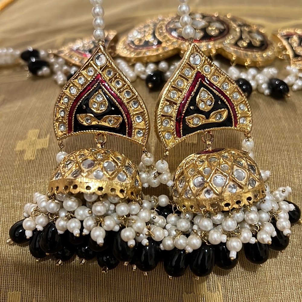 Traditional Multani Choker and Earrings Set